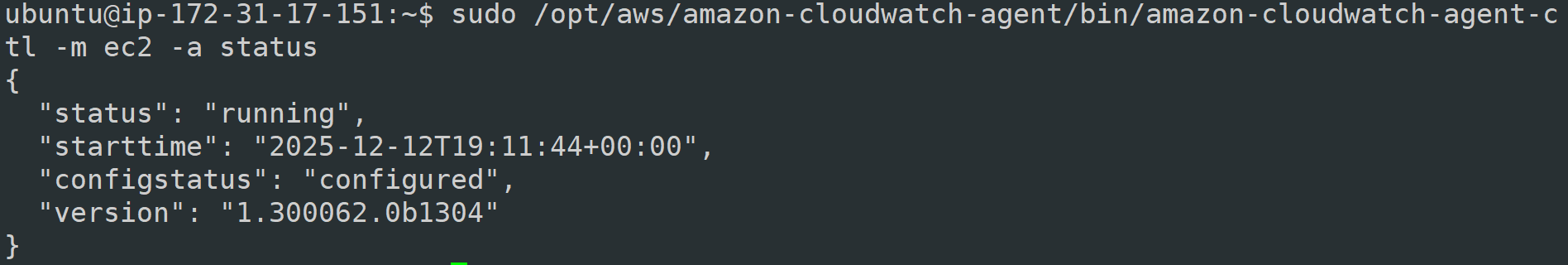 CloudWatch agent
